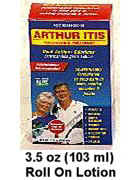 Arthritis Pain Lotion is Arthuritis topical arthritis roll on pain relief lotion and comes in a 3.5 ounce easy to apply roll on arthritis lotion.